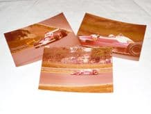 Ferrari 312T2 Reggazoni Brands Hatch F1 3x original 5x3" photos