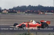 Ferrari 312T2. Photo. Carlos Reutermann. 1977 British GP