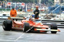 Ferrari 312T5 photo. Gilles Villeneuve. Monaco GP 1980 (a)