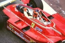 Ferrari 312T5 photo. Gilles Villeneuve. Monaco GP 1980 (b)