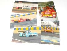 Ferrari 333SP Le Mans x5 original photos 6x4 inch Momo, Pilot