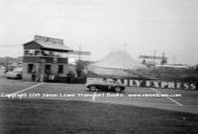 Ferrari 375 sports photo. Froilan Gonzalez at Silverstone 1954