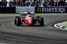 Ferrari F1 1993. Jean Alesi British GP (b)