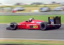 FERRARI F187/188C Turbo F1 . Photo. Gergard Berger 1988 British GP