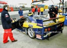 Ferrari F40 GTE, Gounon/Bernard/Belmonda . Photo. Silverstone BPR GT 1996 (B)