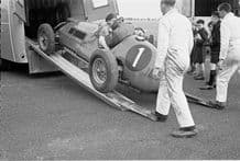 Ferrari Thinwall Special 1951 with transporter