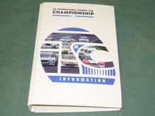 FIA Int. Touring Car Chamapionship 1996 Media Info File