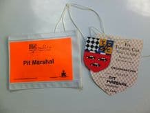 FIA TOURING CAR WORLD CUP 1994 Donington. PIT MARSHAL pass & armband