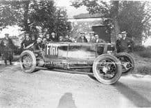 FIAT Mephispheles (Eldridge) at Arpajon, having set new Land Speed Record in 1924.