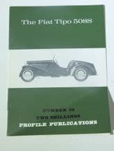 Fiat Tipo 508s : The (Profile Publications Number 23)