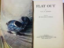 FLAT OUT ( George Eyston. 1933)