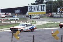 Ford Capri 2.8i Vince Woodman . BTCC Silverstone 1982