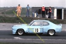 FORD CAPRI Chevy V8  Super Saloon Tony Rosen Snetterton Sept 1976 5x7" photo