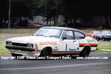 Ford Capri (Gordon Spice)Photo. Donington RAC Saloons(BTCC) 8 July 1977