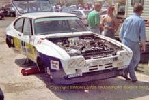 Ford Capri RS3100 GAA Thundersaloon Castle Combe 1989 7x5" photo