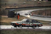 Ford Capri (Stuart Graham)photo in wet practice. Oulton RAC Saloons (BTCC) 28 Mar 78