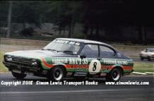 Ford Capri (Stuart Graham)Photo. Donington RAC Saloons (BTCC) 8 July 1977