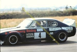 FORD CAPRI V8  Super Saloon Tony Strawson Silverstone 1976. photo