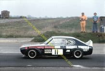 FORD CAPRI V8 Super Saloon Tony Strawson Snetterton Sept 1976 5x7" photo