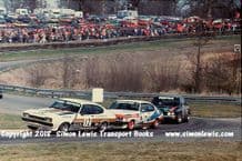 Ford Capris ( Hickman & Woodman) BMW 320 (Rouse)Photo. Oulton RAC Saloons (BTCC)28 Mar 78