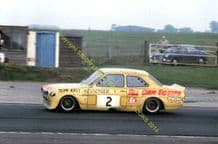 FORD ESCORT BDA Super Saloon Nick Whiting Snetterton Sept 1976 5x7" photo