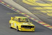 Ford Escort Mk2 Thundersaloon Ward/Dickson  Brands Hatch 1987 7x5" photo