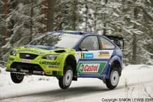 Ford Focus WRC Markus Gronholm Swedish Rally 2007 (b)