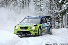 Ford Focus WRC Mika Hirvonen Swedish Rally 2007 (a)