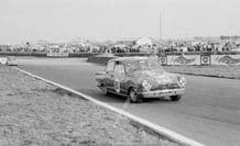 Ford Lotus Cortina. BTW 300B Willment. Tony Dean Snetterton 1966