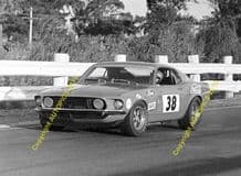 FORD MUSTANG Allan Moffett. Australian Touring Cars. Sandown Park 1969