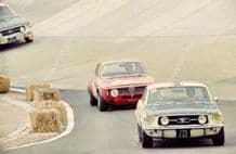 Ford Mustangs & Alfa GTA Montlhery Tour de France Auto 1968