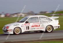Ford Sierra RS500 Cosworth Dennis Leech BTCC Snetterton 1991