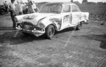 Ford Zephyr Jeff Uren 1958 British GP meeting