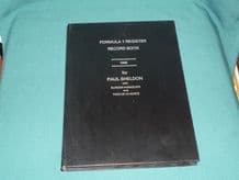 Formula 1 Register Record Book 1966 (Sheldon & Rabagliatti 1990) SIGNED