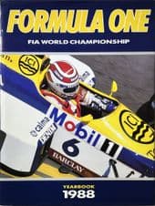 Formula One FIA World Championship Yearbook 1988