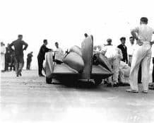 GOLDEN ARROW Tail View Daytona 1929 LARGE