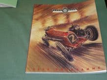 GOODWOOD FESTIVAL OF SPEED 2000 Programme