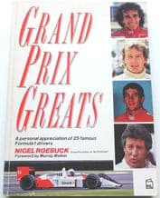 GRAND PRIX GREATS (Nigel Roebuck1989)  SOFTBACK