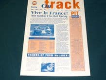 GULF McLAREN F1 GTR 1995 ON TRACK info sheet - #3 Ricard Report/Monza Preview