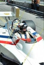 HESKETH 308B Ian Scheckter Austrian GP F1 1975 pit photo
