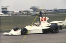 Hesketh 308D Guy Edwards. Silverstone F1 1976 action photo