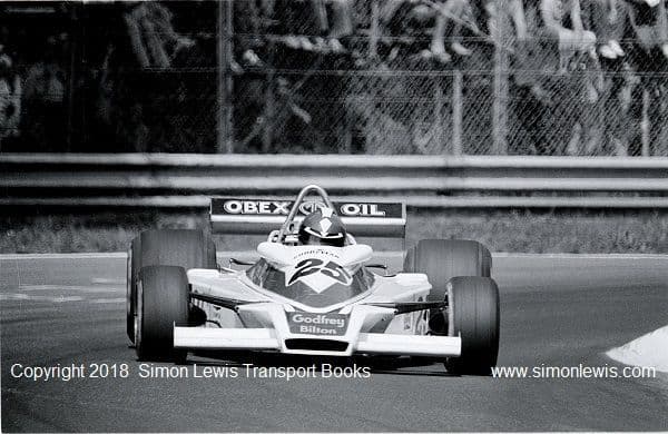Ian Ashley Racing Hesketh 308E Ian Ashley 1977 Italian GP