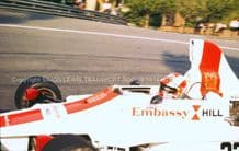 Hill GH1 . Rolf Sommolen. Spanish GP 1975 close-up