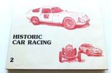 Historic Car Racing 2  82/83 (Box 1982) Alternative jacket artwork.