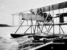 Howard Wright Navyplane . 1913 Seaplane. photo .