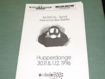 HUPPERDANGE Sprint. Memorial Ben Kieffer. 1-12-96