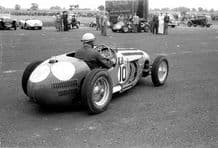 HWM F2 Reg Parnell at Winfield Scotland 1951