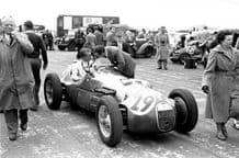 HWM Peter Collins at Silverstone 1952 Daily Express Trophy