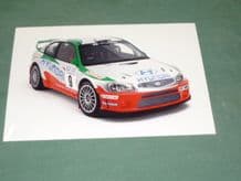 HYUNDAI ACCENT EVO2 WRC 2001 original press photo 7x5" (A)