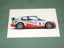 HYUNDAI ACCENT EVO2 WRC 2001 original press photo 7x5" (B)